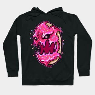 Scary Horror Monster Zombie Donut Halloween Hoodie